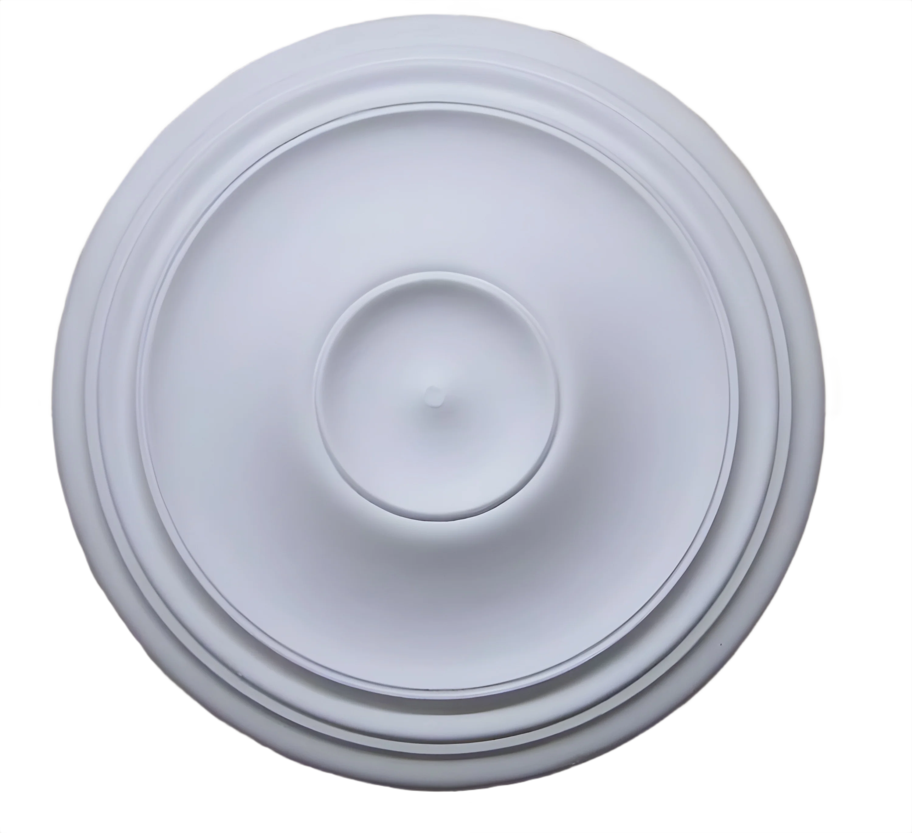 Plain Dome Ceiling Rose - Kayvic handmade decorative plasterwork