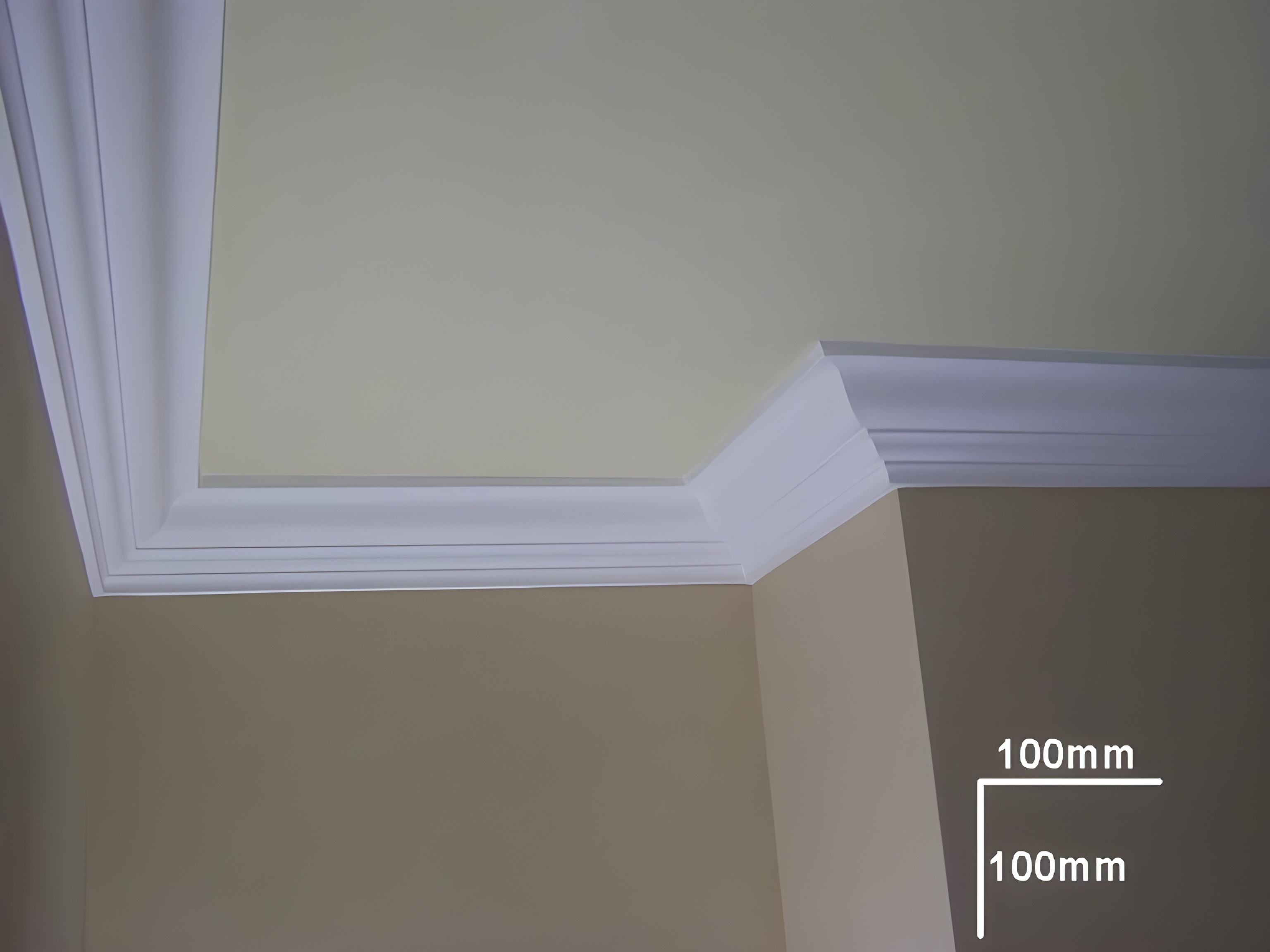 Plain Cornice - Kayvic handmade cornice plasterwork Wales