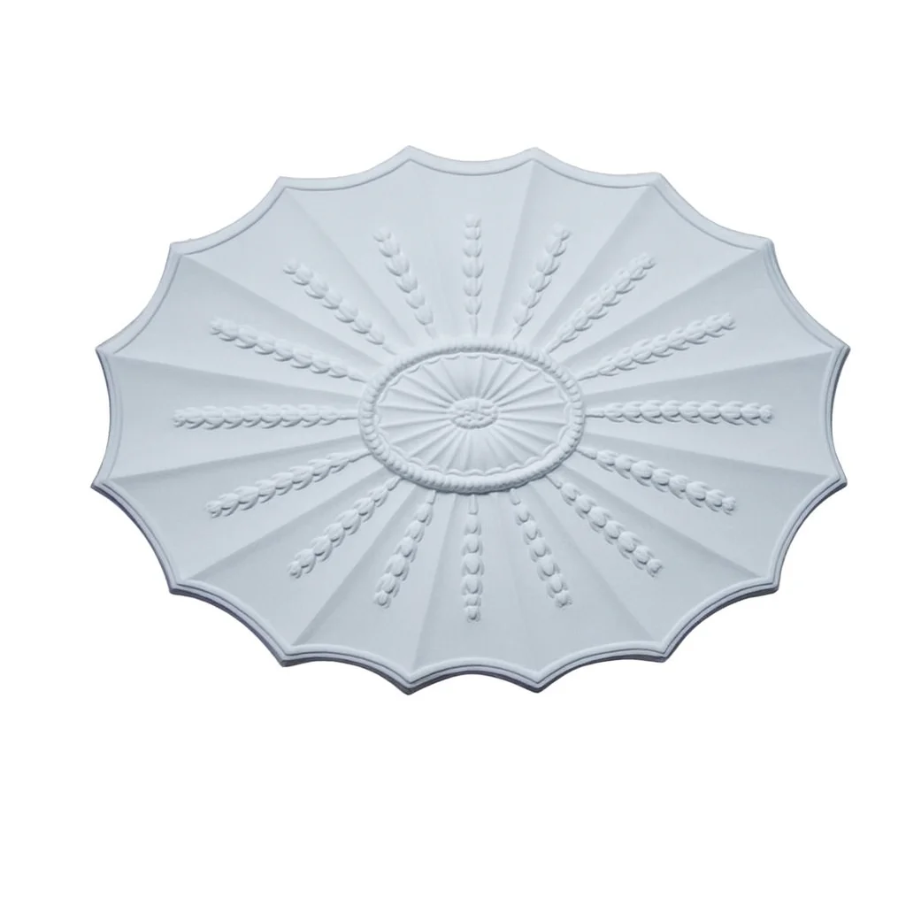 Plaster Ceiling Medallion - Kayvic handmade Ceiling Roses plasterwork Wales