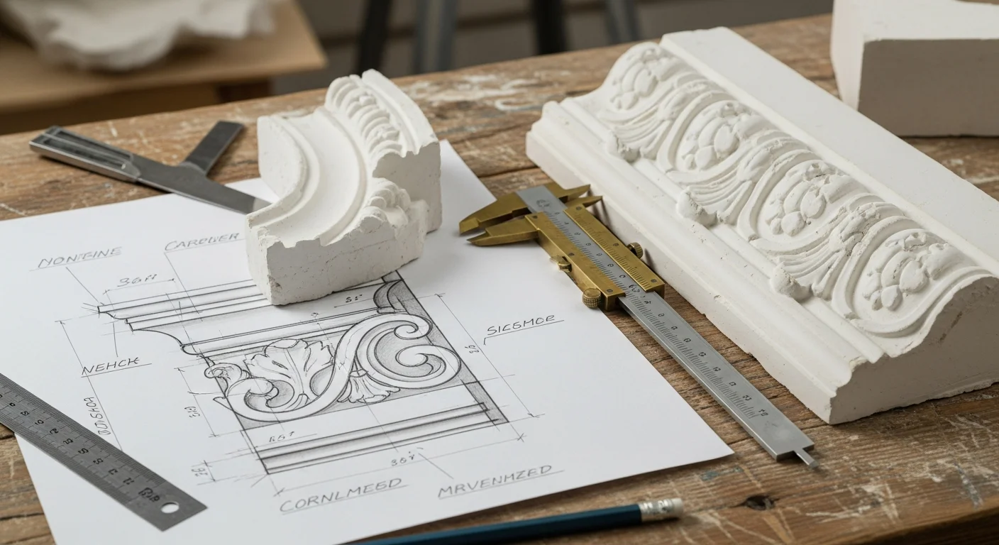Bespoke & Custom Plasterwork - Kayvic handmade plaster mouldings Wales UK