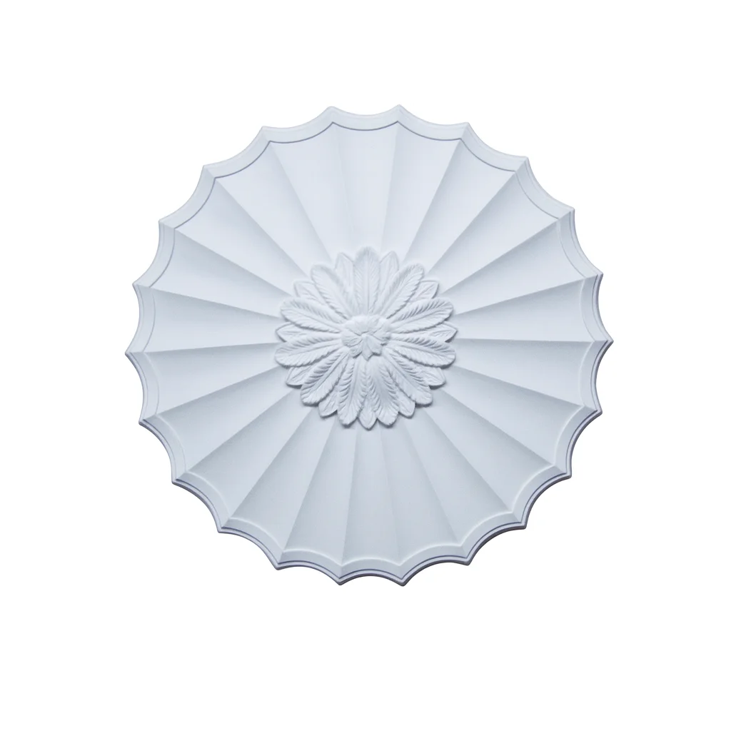 Decorative Plaster Ceiling Medallion - Kayvic handmade decorative plasterwork