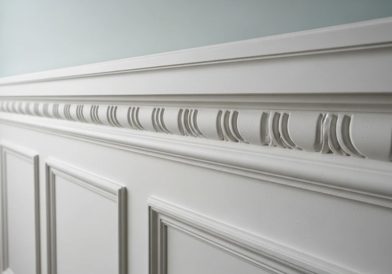 Dado & Picture Rails - Kayvic handmade decorative plasterwork specialists Wales UK