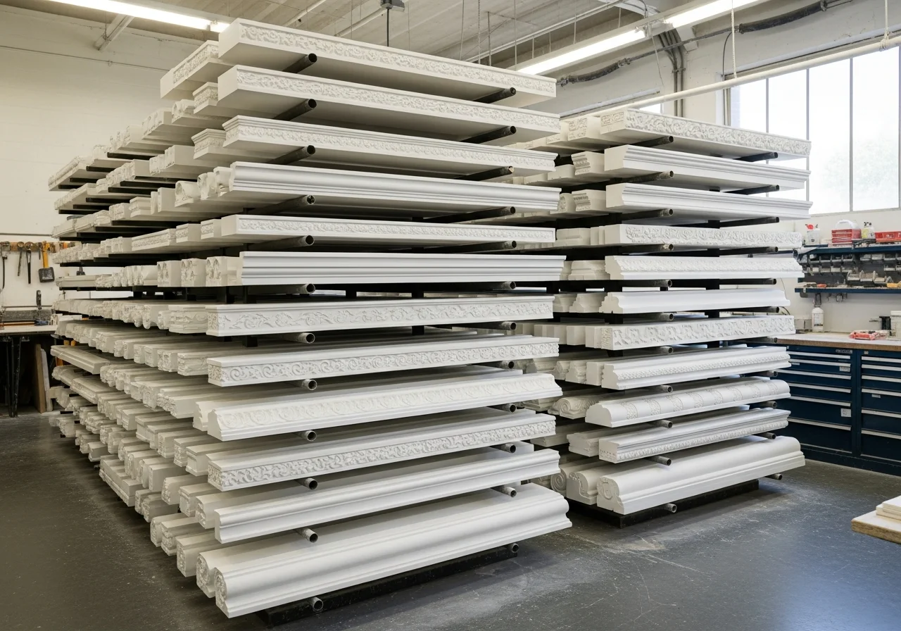 Exterior Mouldings Supply Only - Kayvic handmade plaster mouldings Wales UK