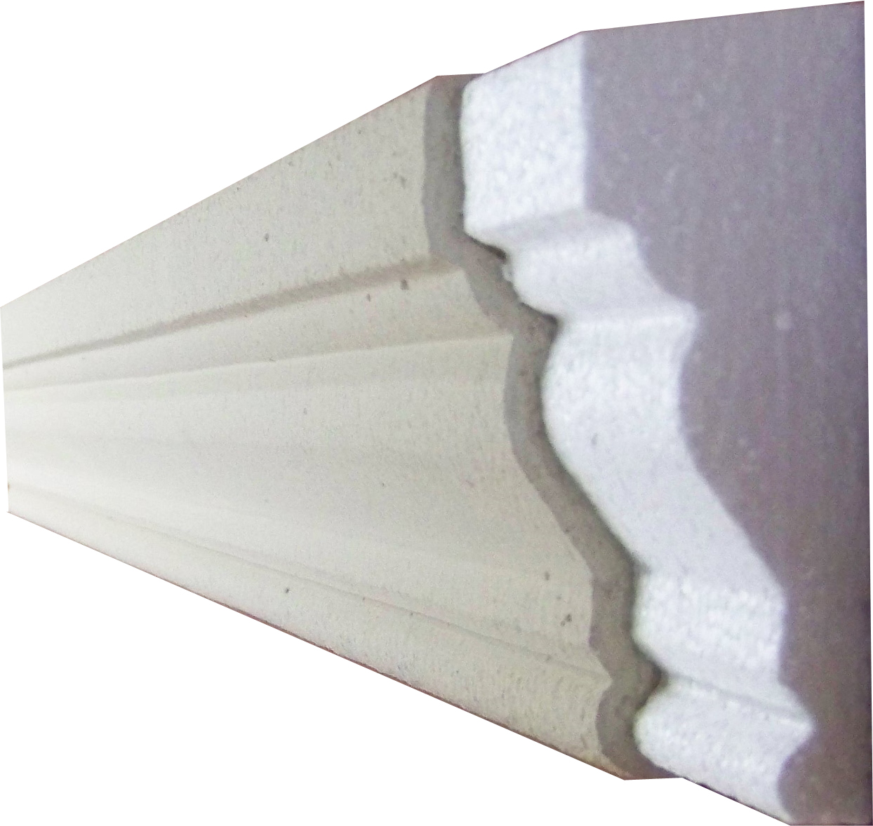 Decorative Cornice Moulding - Kayvic handmade external plasterwork Wales
